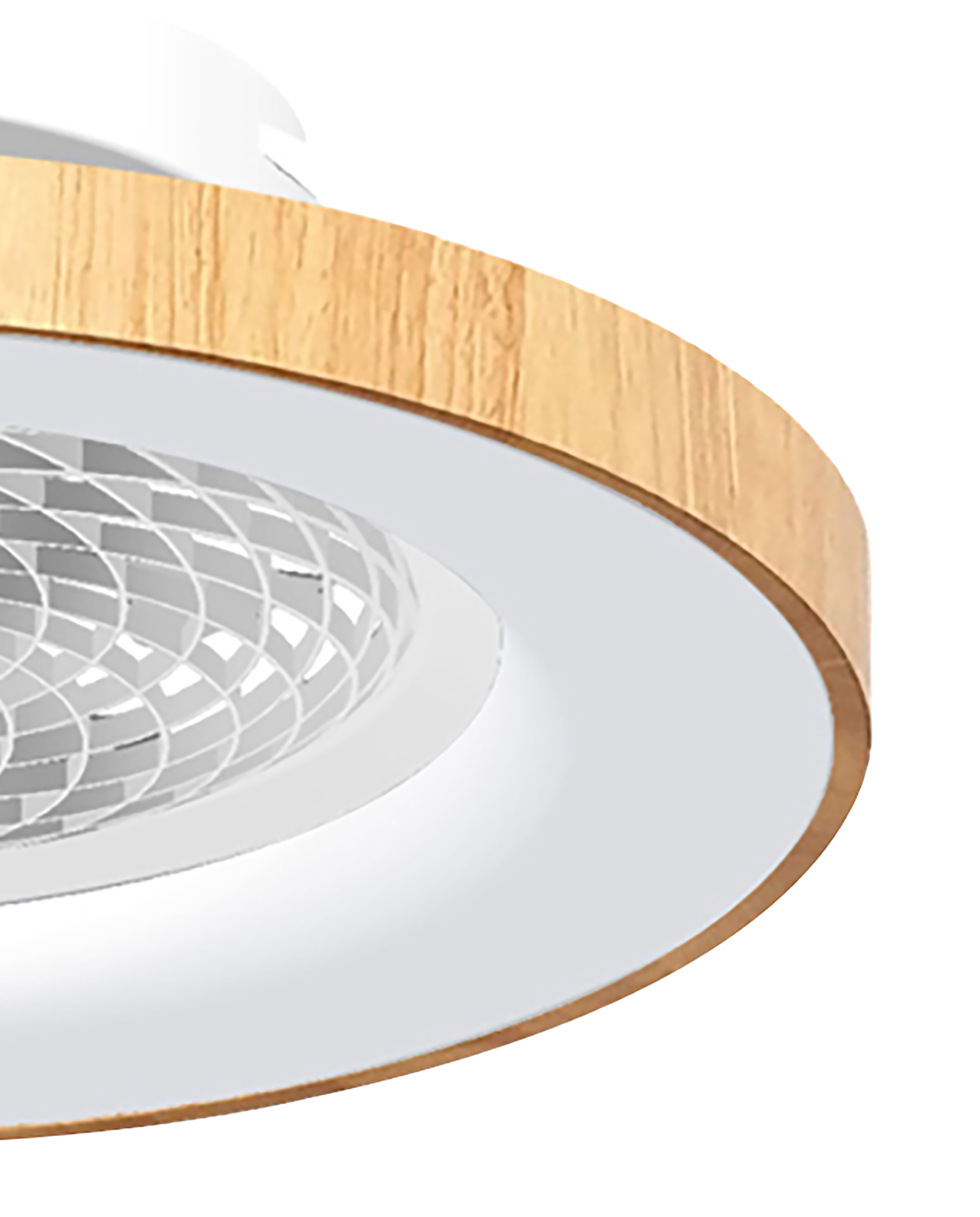 Tibet 70W LED Dimmable Ceiling Light & Fan, Remote / APP / Voice Controlled Wood Effect M7126  Mantra Tibet